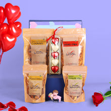 Load image into Gallery viewer, Sweet & Spicy Valentine's Treats Box