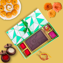 Load image into Gallery viewer, Homemade Rakhi Theme Chocolate