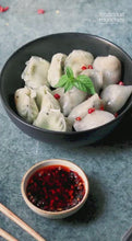 Load and play video in Gallery viewer, Cream Cheese Broccoli Dumpling