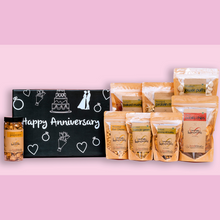 Load image into Gallery viewer, Happy Anniversary Treats Hamper (Pack of 8)