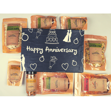 Load image into Gallery viewer, Happy Anniversary Treats Hamper (Pack of 8)
