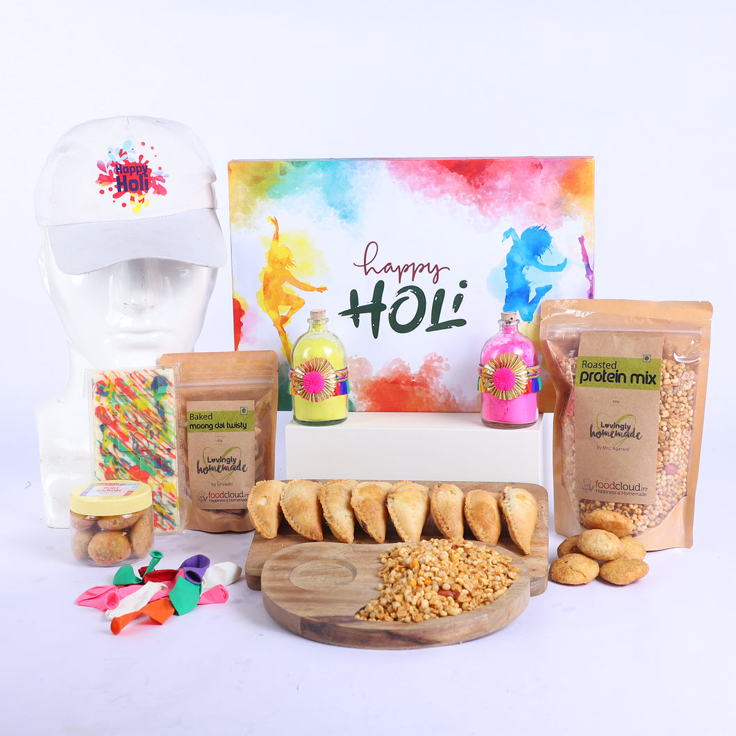 Luxurious Holi Gift Hamper - Pack of 9