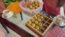 Load and play video in Gallery viewer, Besan Laddu (16 Pcs)
