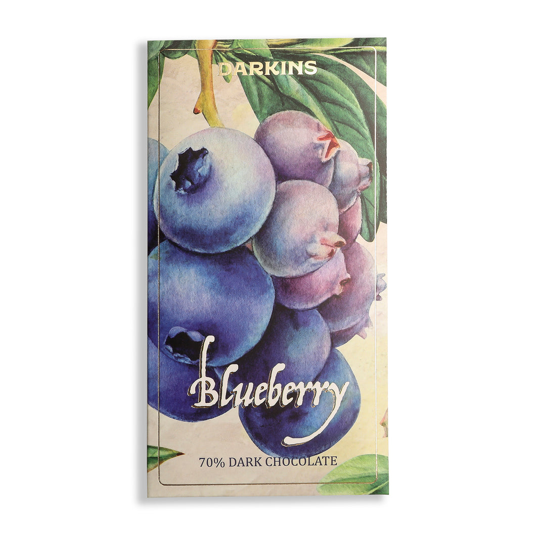 Darkins Chocolate 70% with Blueberries
