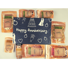 Load image into Gallery viewer, Happy Anniversary Treats Hamper (Pack of 8)
