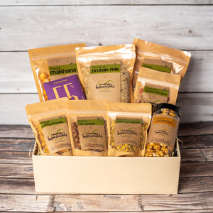 Adorable Sister Gift Hamper- 9 Healthy and Nutritious Snacks - Gift Box - Gourmet Food Gift Hampers