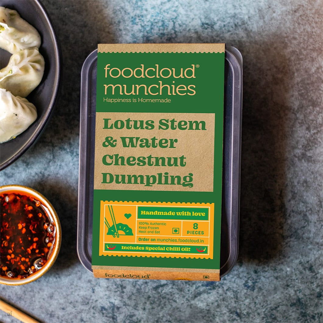 Lotus Stem & Water Chestnut Dumpling