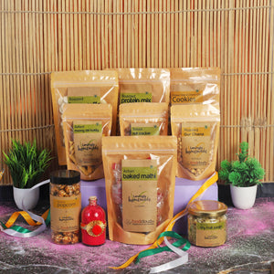 The Foodelicious Holi Gift Hamper - Pack of 10