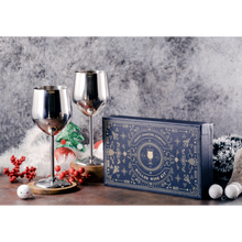 Load image into Gallery viewer, Mulled Wine Kit with Wine Glasses - Premium Gift Box - Makes 5 litres of Mulled Wine With 5 infusion bags
